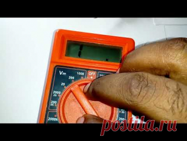 Multimetro Digital como usarlo con ejemplos