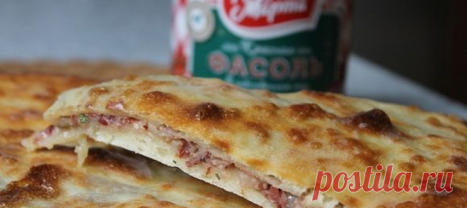 Осетинский пирог с фасолью «Кудурджин»