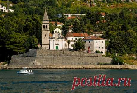 Boka bay,S t.Matew church,Dobrota -Kotor