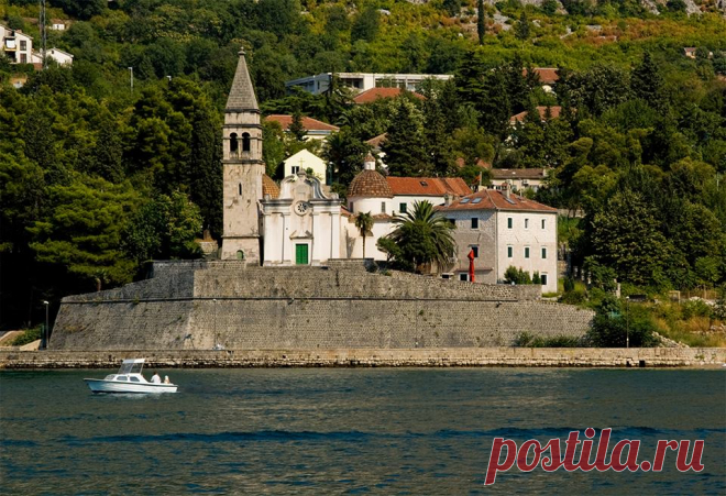 Boka bay,S t.Matew church,Dobrota -Kotor