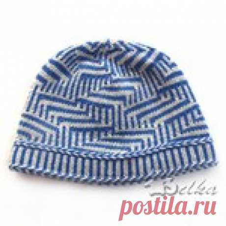 Шапка "Лабиринт" для мальчика
