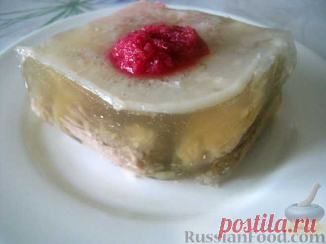 Рецепт: Холодец по-деревенски на RussianFood.com