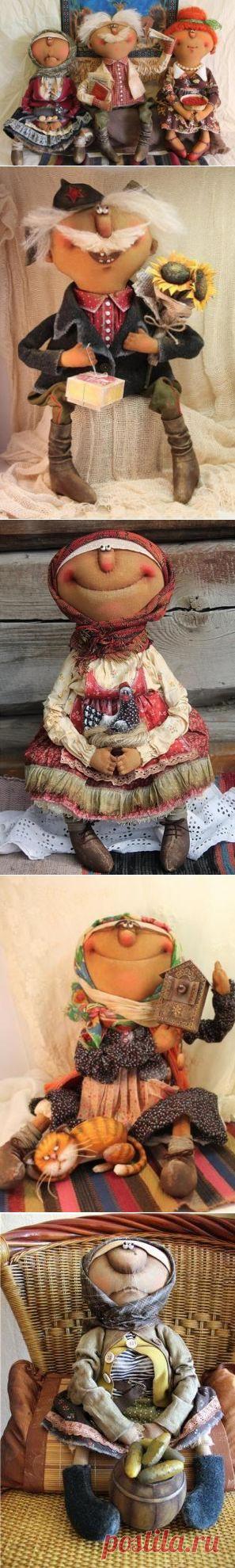 Озорные куклы Татьяны Козыревой.