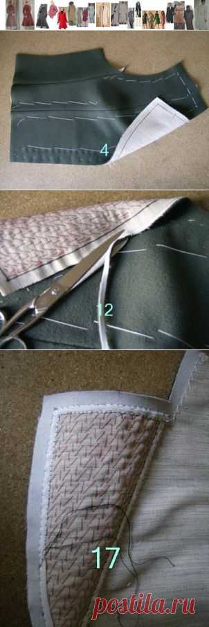 The Great Coat Sew-Along: Shaping the Lapels and Collar: a tutorial from Paco Peralta
