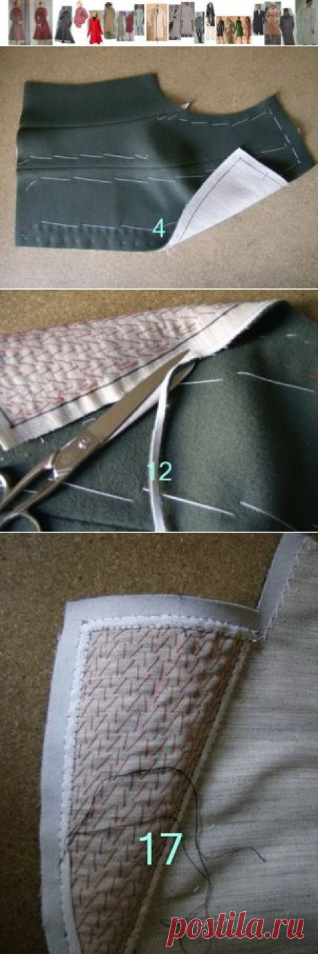 The Great Coat Sew-Along: Shaping the Lapels and Collar: a tutorial from Paco Peralta