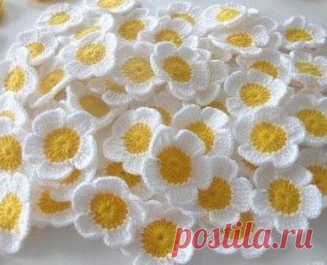 Ромашки крючком. Красота...
