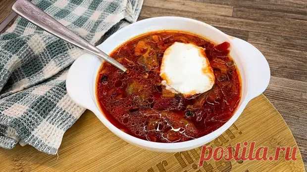 Борщ с грибами: дореволюционный рецепт - БУДЕТ ВКУСНО! - медиаплатформа МирТесен