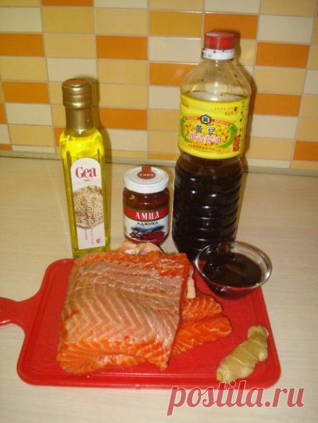 Лосось по-восточному | Четыре вкуса