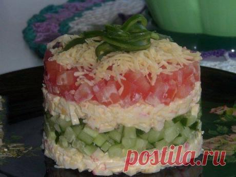 Салат &quot;Летний&quot; - Простые рецепты Овкусе.ру