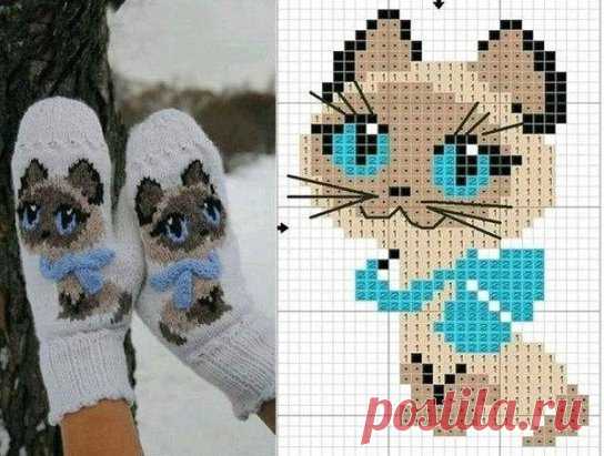Узор для варежек