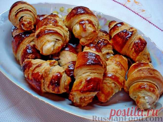Рецепт: Быстрые слойки с разными начинками на RussianFood.com