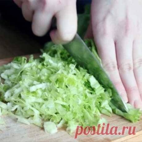 Весенний салат — всегда готовлю, когда не хочется возиться с ужином!