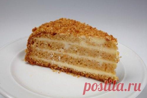 Медовик для ленивых: даже тесто не нужно раскатывать!