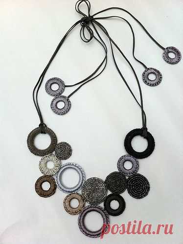crochet necklace | crochet accessories