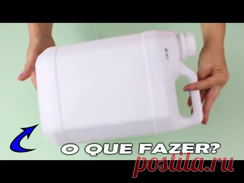 7 IDEIAS COM GALÕES DE 5 LITROS  - DO LIXO AO LUXO - YouTube