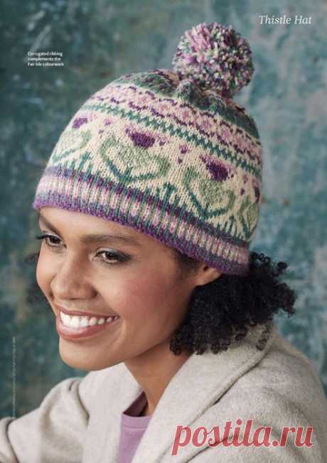 Шапочка жаккардом Чертополох

Из журнала THE KNITTER №152 2020

#жаккард #шапка #шапкаспицами