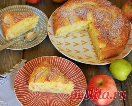 Яблочная шарлотка по-молдавски: просто готовить, вкусно есть, и красиво смотрится на столе - Будет вкусно - Медиаплатформа МирТесен