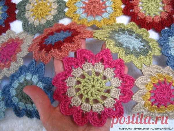 Идейка / Handmade / 1. Крючкотворные Мотивы / Pinme.ru / Ольга Захарова-Черных