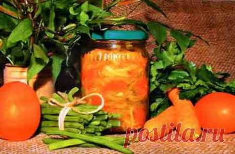 Консервированная фасоль с овощами рецепт приготовления