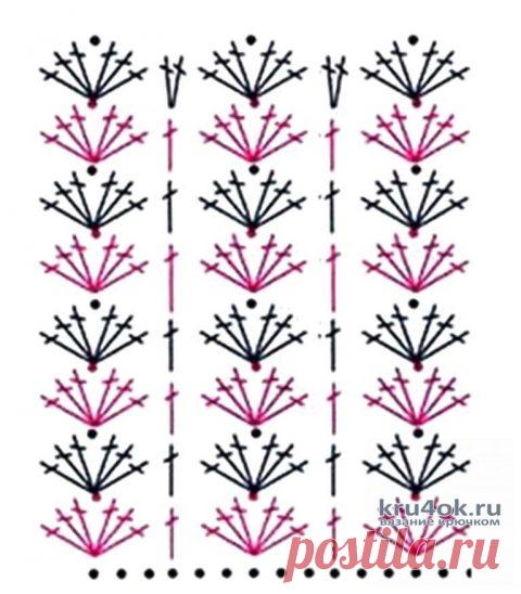 Женский жакет крючком. Работа Альбины Ваниной