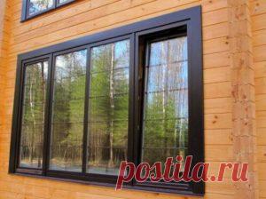 Особенности окон в доме из бруса - ДОМ и САД