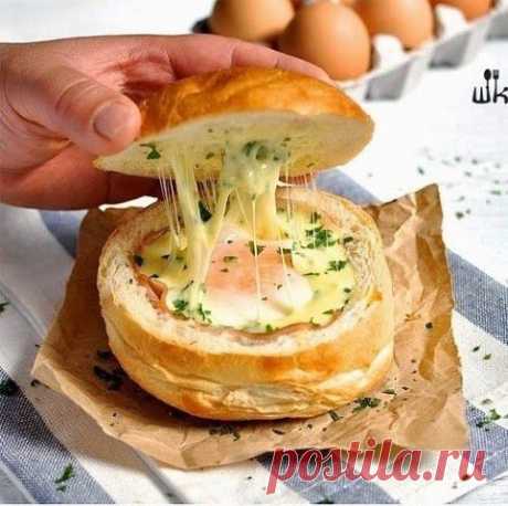 ГОРЯЧИЕ БУЛОЧКИ С ЯЙЦОМ
