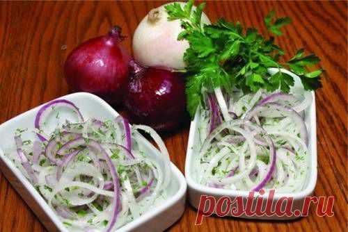 Маринованный лук "к шашлыку". Как замариновать лук для шашлыка / Простые рецепты