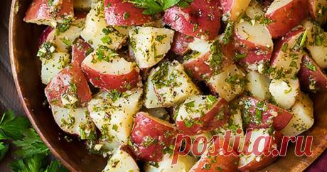 Теплый картофельный салат с беконом — Субботний Рамблер