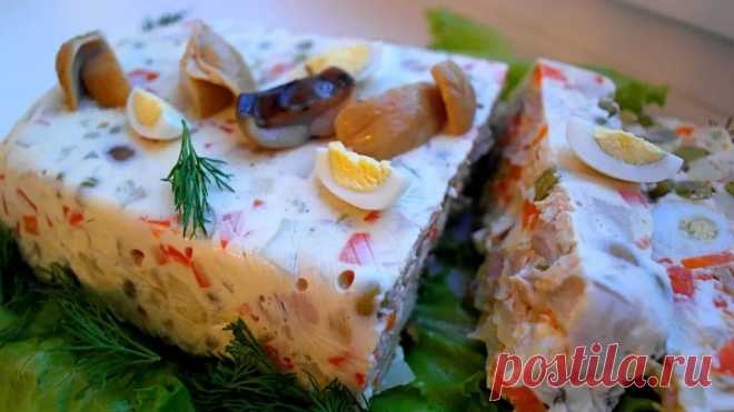 Шикарный САЛАТ НЕЖНЫЙ и Очень вкусный.
