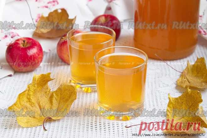 Яблочный сок-сироп на зиму