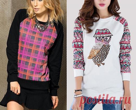 Свитер рукав реглан.Схемы.