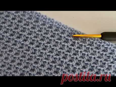 Muhteşem 👌💕 ÇOK KOLAY TIĞ İŞİ BEBEK BATTANİYESİ, ÇANTA ÖRGÜ MODELİ YAPIMI / Crochet Baby Blanket