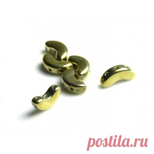 Arcos ®par Puca бусины,5х10мм,Золотой