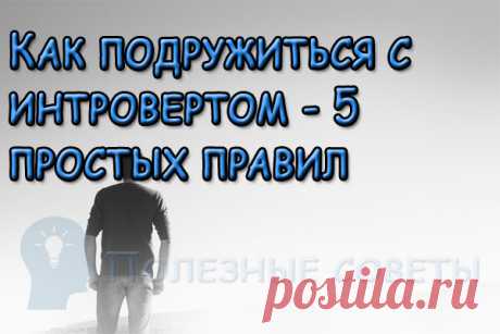 Как подружиться с интровертом - 5 простых правил