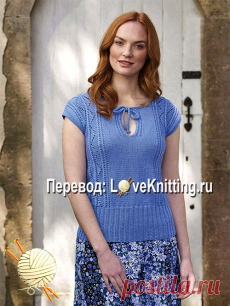 Пуловер Felicity | Loveknitting.ru