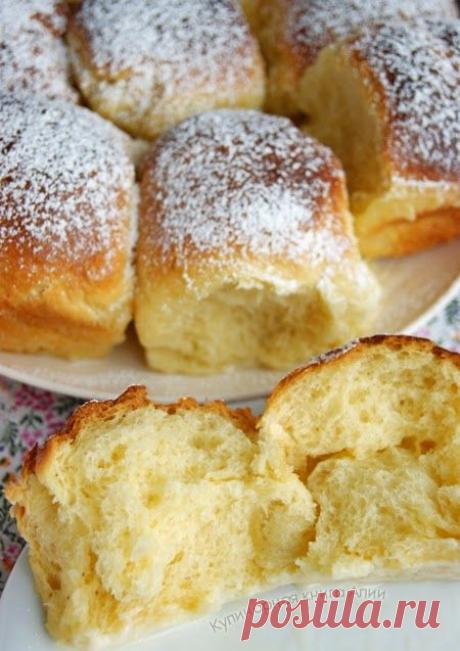 Булочки &quot;Buchteln&quot; со сливками