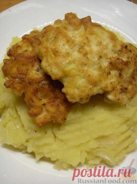 Рецепт: Куриные котлеты по-французски на RussianFood.com