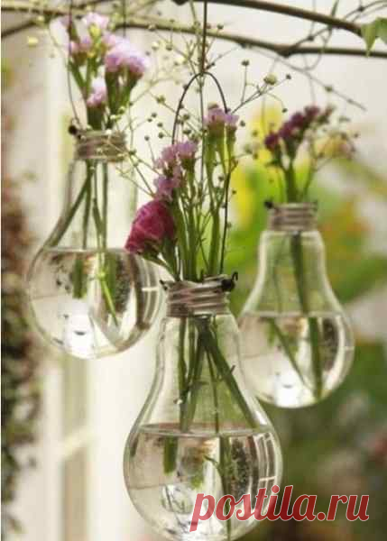 Поделки из лампочек