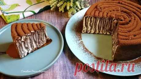 Вкуснейший торт без духовки.