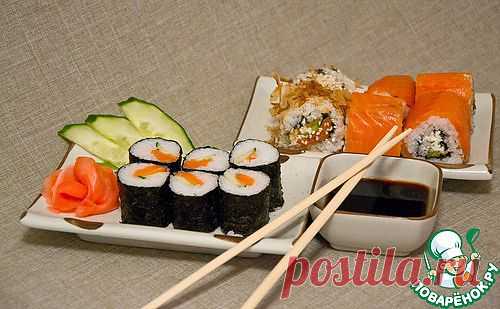 Домашние роллы и маки - кулинарный рецепт