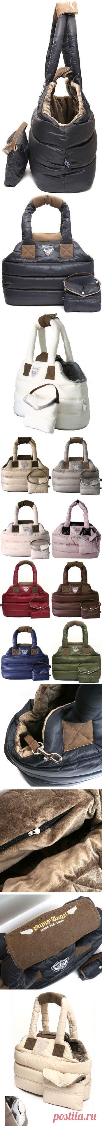 Зимние теплые сумки переноски для собак (069 PA) - ~ СУМКИ ДЛЯ СОБАК, ПЕРЕНОСКИ ДЛЯ СОБАК - ОДЕЖДА ДЛЯ СОБАК - Crystaldog