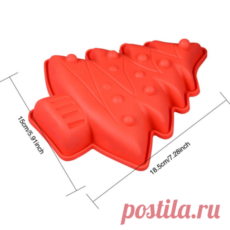 164р--Силиконовая форма для выпечки в виде рождественской елки, набор инструментов для украшения торта, мини-форма для выпечки хлеба, печенья | Дом и сад | АлиЭкспресс
