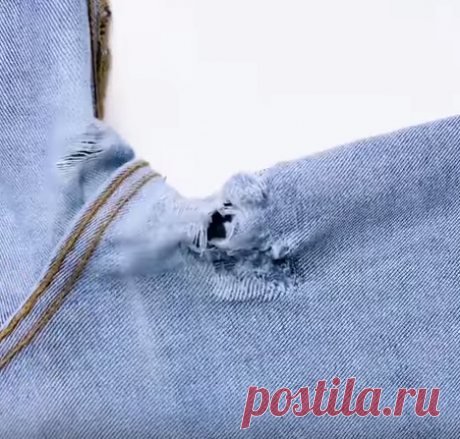 Отличные идеи починить любимые джинсы (Шитье и крой) — Журнал Вдохновение Рукодельницы