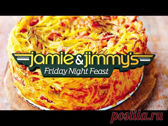 Friday Night Feast | Carbonara Cake | 8pm. Channel 4. Friday. UK Make sure you tune in to get the full recipe on Channel 4 at 8pm on Friday for all you lucky guys in the UK. It will be coming to the rest of the world soon we promise but for now you guys can enjoy this little tease or the full recipe here - http://www.j