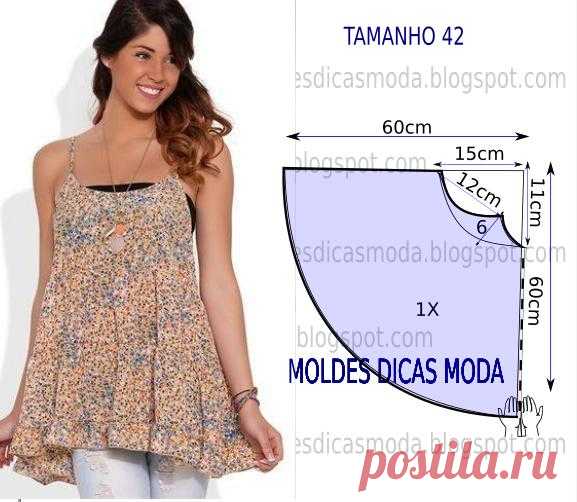 MOLDE DE BLUSA GODÉ