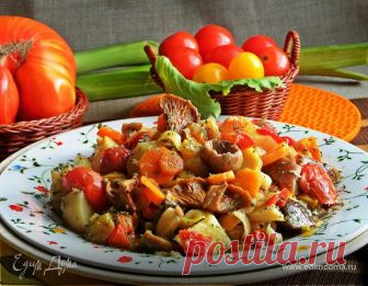 Грибное рагу с овощами рецепт 👌 с фото пошаговый | Едим Дома кулинарные рецепты от Юлии Высоцкой