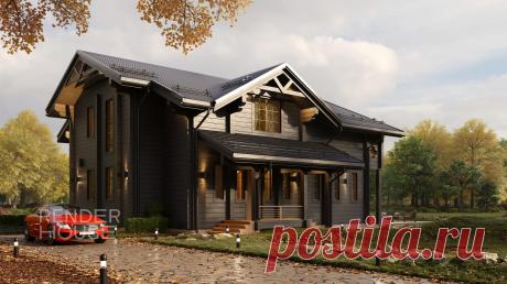 Проект дома в Кижах — цена строительства под ключ в Москве и Подмосковье