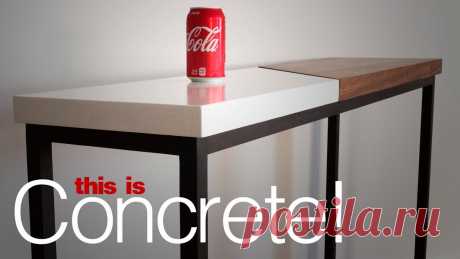 DIY Concrete and Wood Table | Woodworking and Concrete Working Get 25% off your first month of Care/of vitamins by going to https://bit.ly/2KiJAOm and using code "Foureyes "! DIY a Modern Concrete and Wood Table ▸ Support...