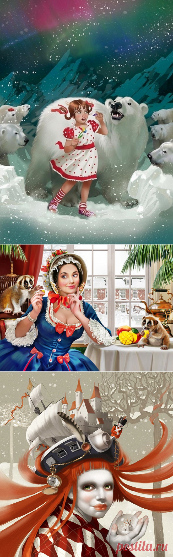 Художница-иллюстратор Доронина Татьяна. У зимы не счесть забот: Скоро праздник — Новый год!