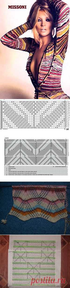 Вязаный Эксклюзив от "DiCher" » Архив блога » Сногшибательное MISSONI. История и схемы